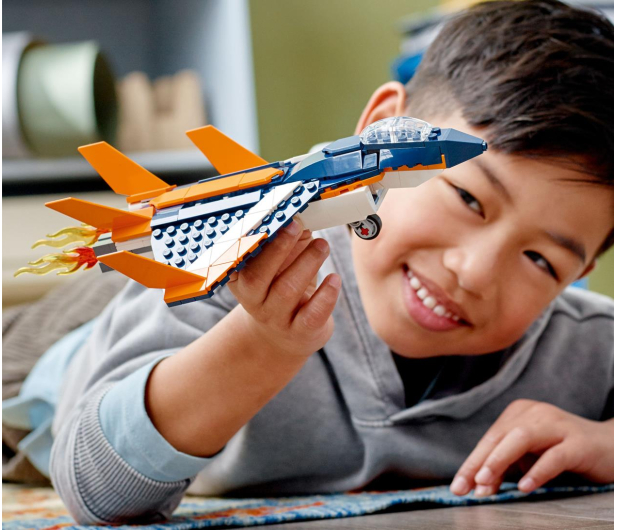 LEGO Creator 3 w 1 31126 Odrzutowiec naddźwiękowy - 1035593 - zdjęcie 6
